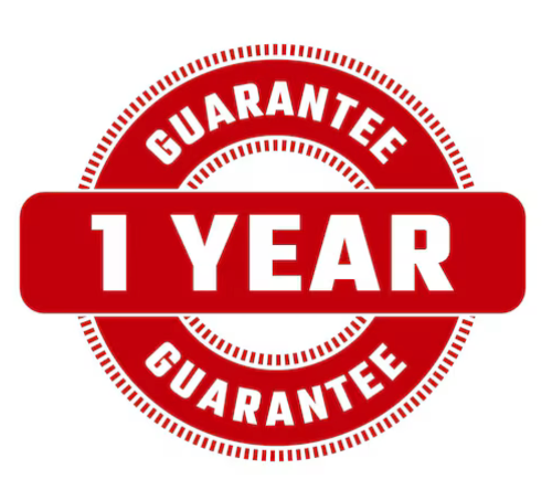 1 Year Guarantee